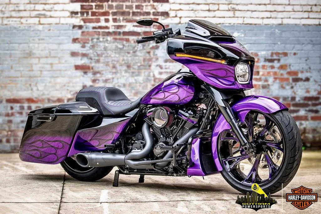 2024 HARLEY-DAVIDSON STREET GLIDE CUSTOM HOTROD FAT TIRE BAGGER alt