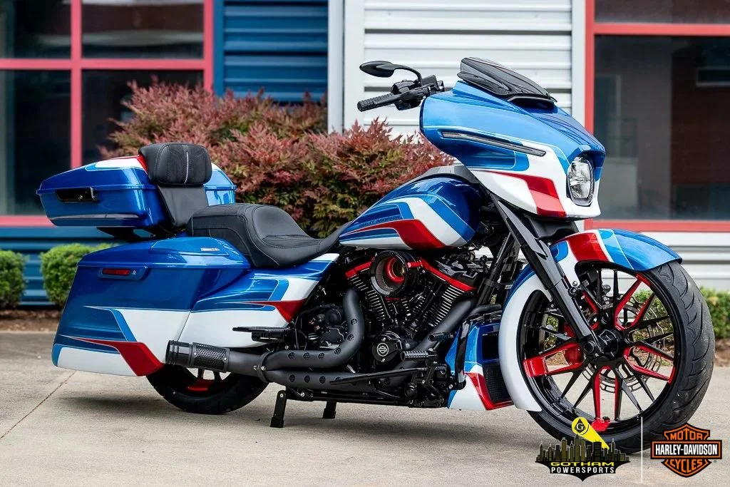 2024 HARLEY-DAVIDSON STREET GLIDE BIG WHEEL PATRIOTIC BAGGER alt