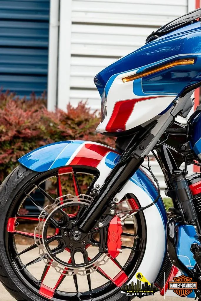 2024 HARLEY-DAVIDSON STREET GLIDE BIG WHEEL PATRIOTIC BAGGER