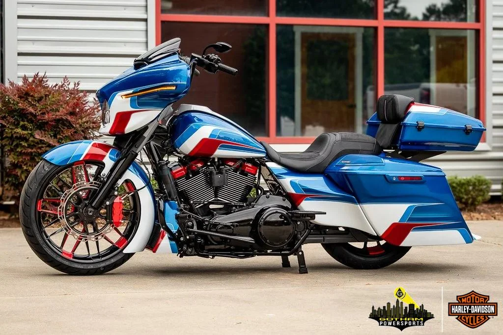 2024 HARLEY-DAVIDSON STREET GLIDE BIG WHEEL PATRIOTIC BAGGER