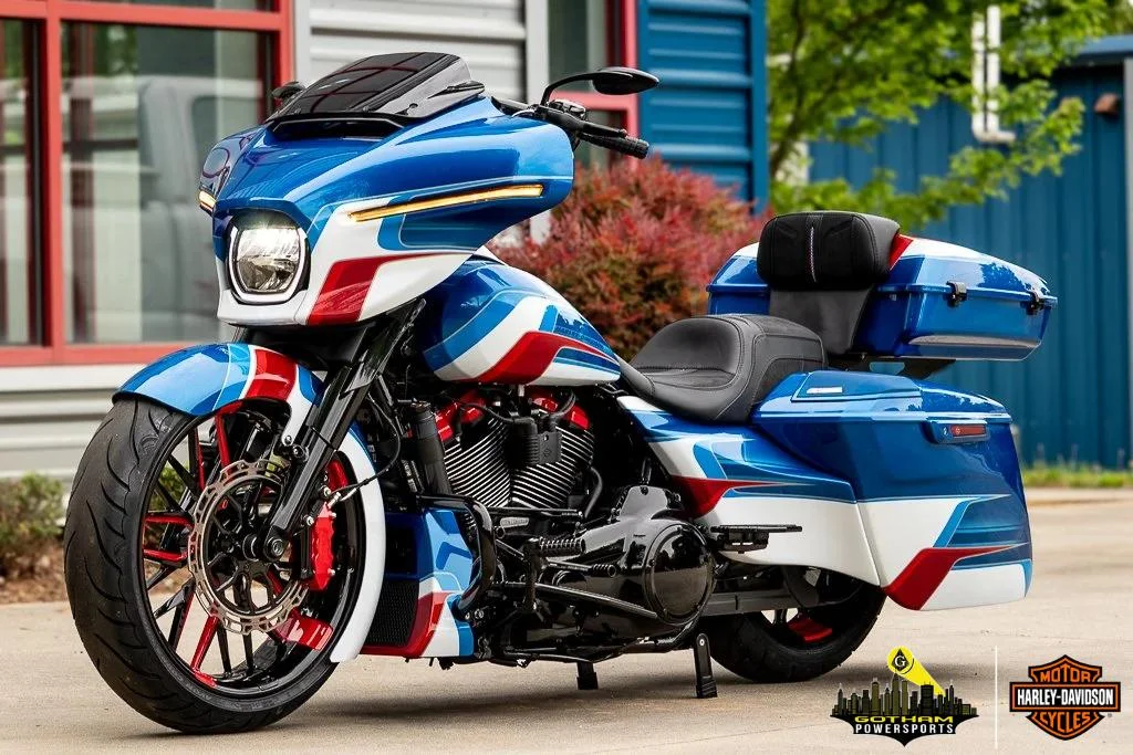 2024 HARLEY-DAVIDSON STREET GLIDE BIG WHEEL PATRIOTIC BAGGER