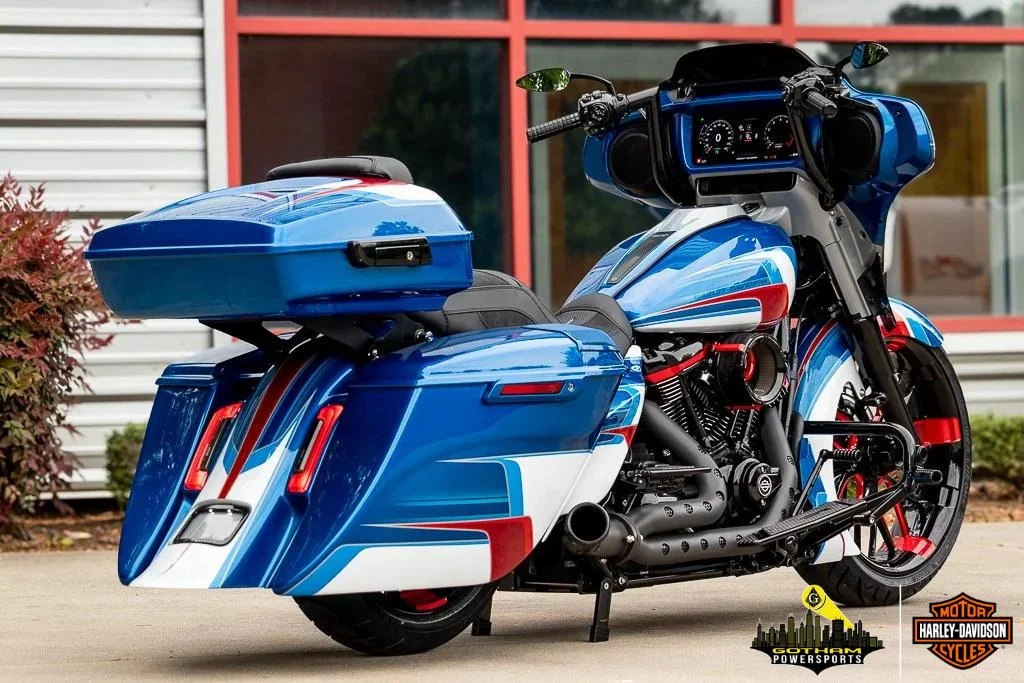 2024 HARLEY-DAVIDSON STREET GLIDE BIG WHEEL PATRIOTIC BAGGER