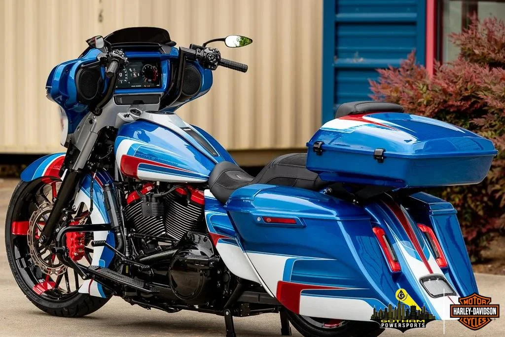 2024 HARLEY-DAVIDSON STREET GLIDE BIG WHEEL PATRIOTIC BAGGER